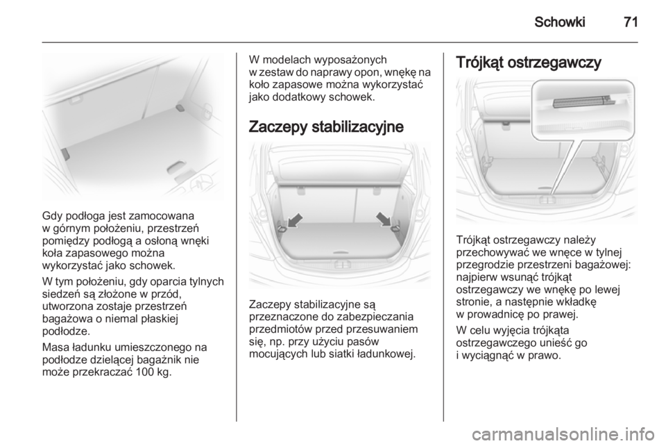 OPEL CORSA 2011  Instrukcja obsługi (in Polish) 