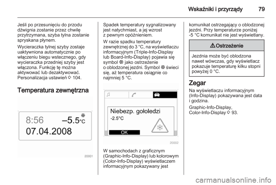 OPEL CORSA 2011  Instrukcja obsługi (in Polish) 