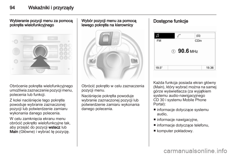 OPEL CORSA 2011  Instrukcja obsługi (in Polish) 