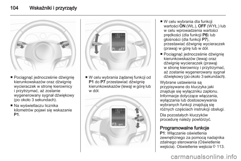 OPEL CORSA 2011.5  Instrukcja obsługi (in Polish) 