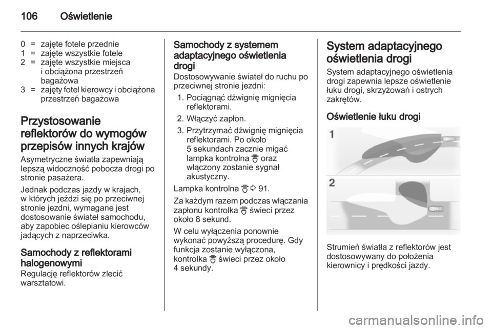 OPEL CORSA 2012  Instrukcja obsługi (in Polish) 