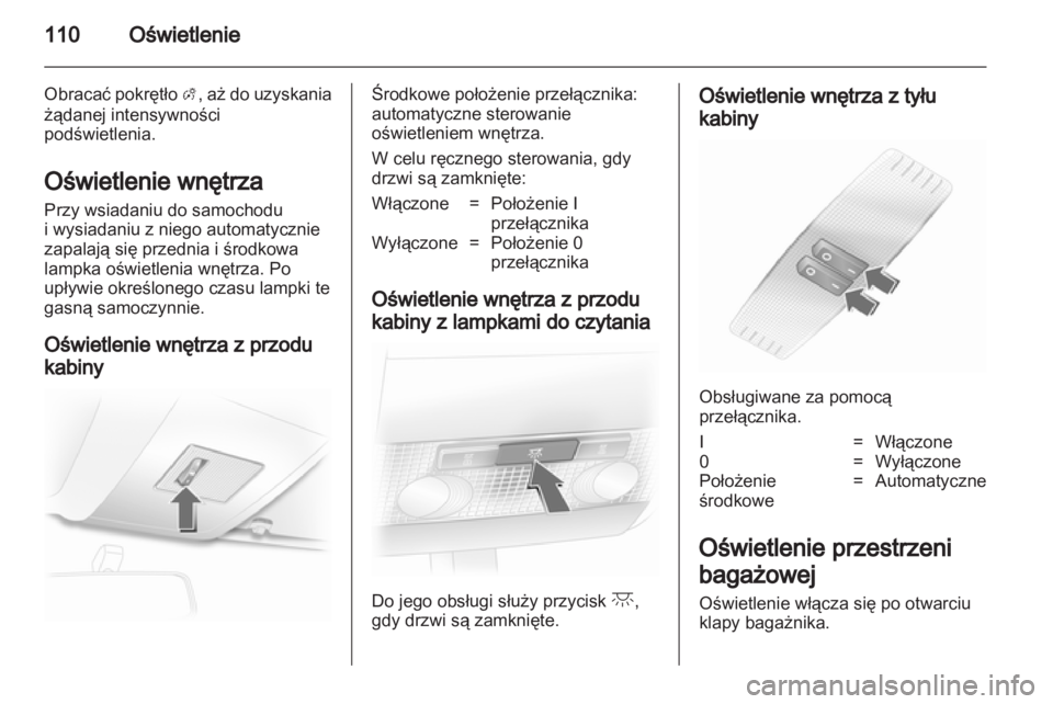 OPEL CORSA 2012  Instrukcja obsługi (in Polish) 