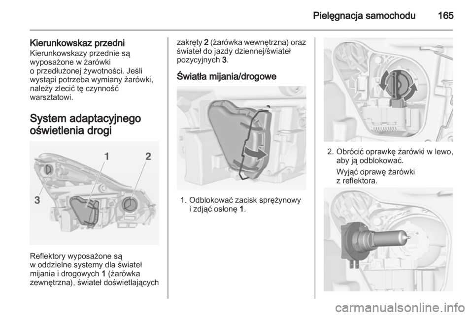 OPEL CORSA 2012  Instrukcja obsługi (in Polish) 