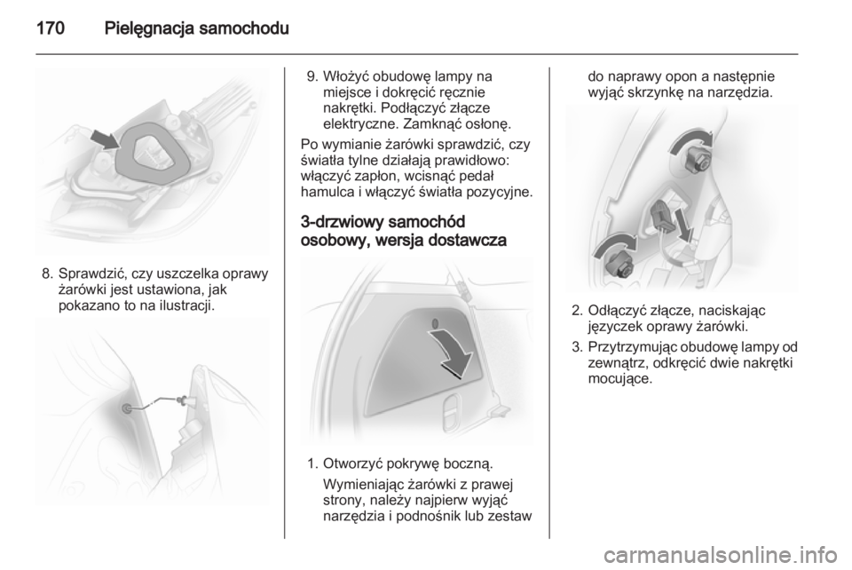 OPEL CORSA 2012  Instrukcja obsługi (in Polish) 