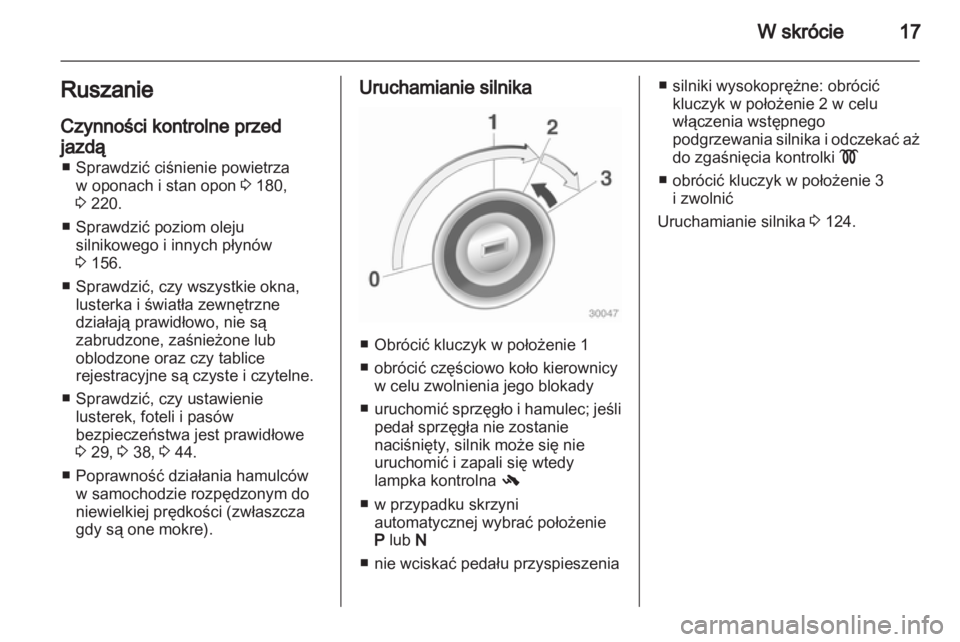 OPEL CORSA 2012  Instrukcja obsługi (in Polish) 