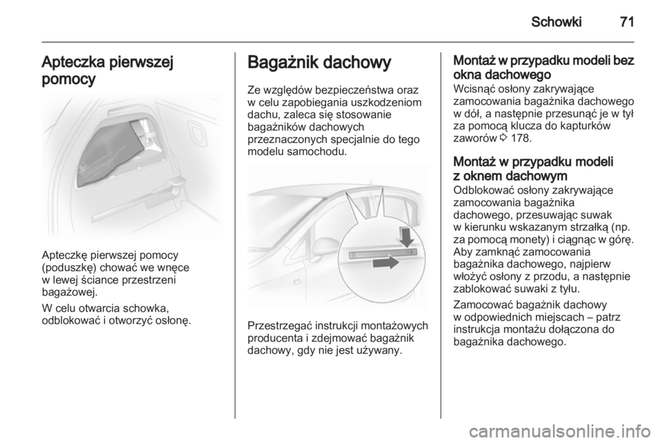 OPEL CORSA 2012  Instrukcja obsługi (in Polish) 