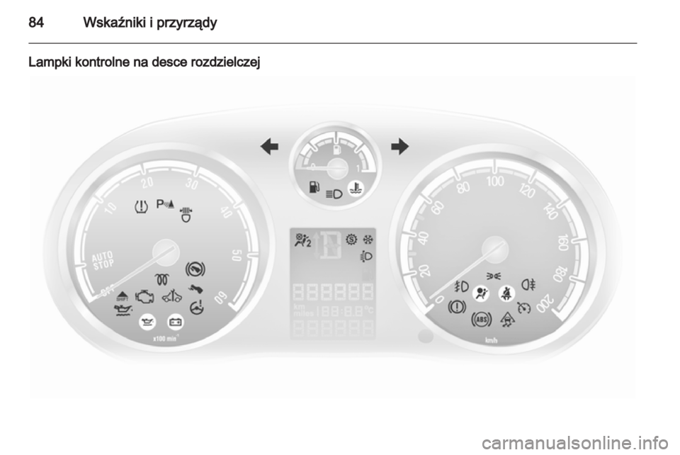 OPEL CORSA 2012  Instrukcja obsługi (in Polish) 