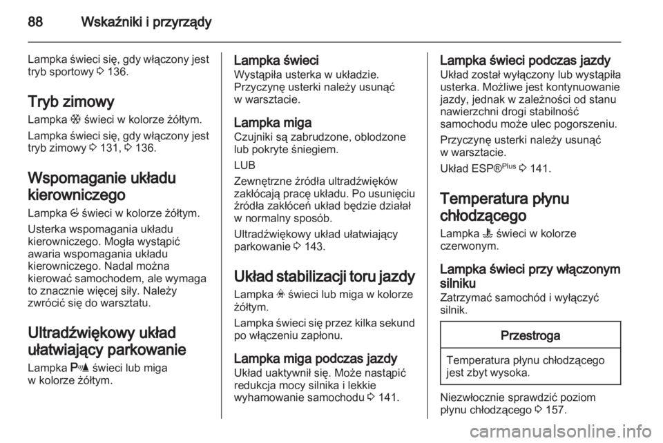 OPEL CORSA 2012  Instrukcja obsługi (in Polish) 