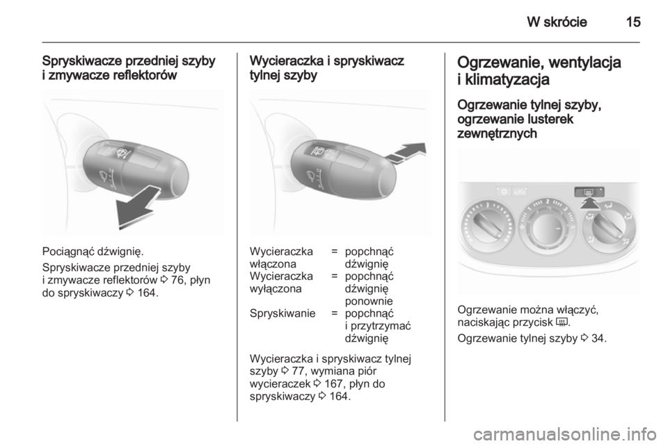 OPEL CORSA 2012.5  Instrukcja obsługi (in Polish) 