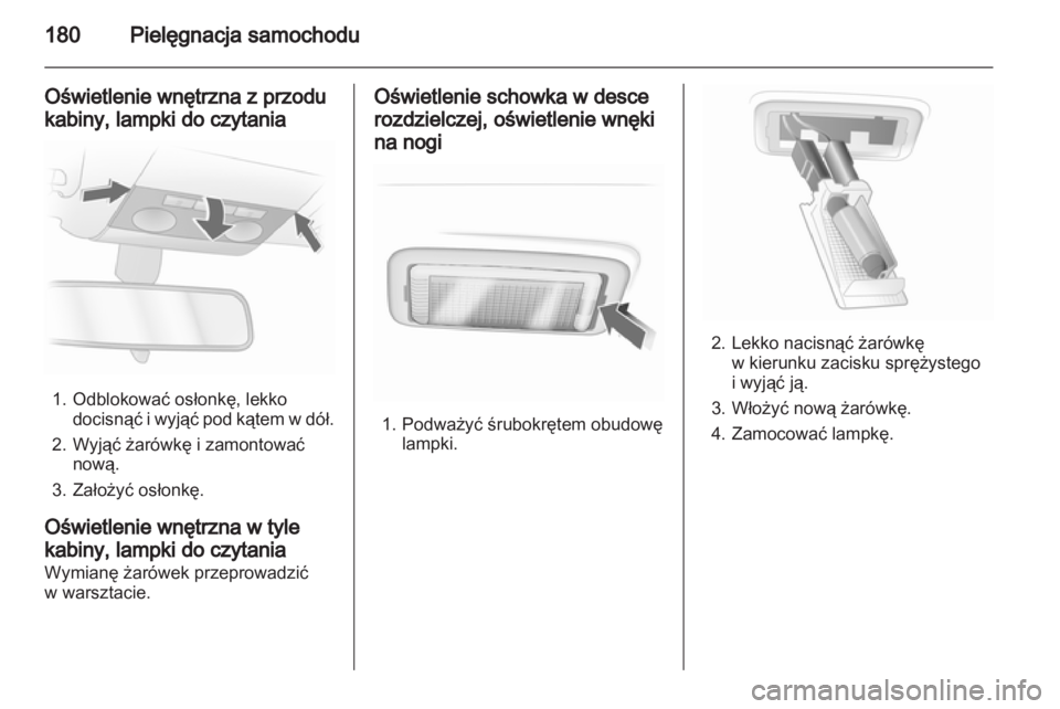 OPEL CORSA 2012.5  Instrukcja obsługi (in Polish) 