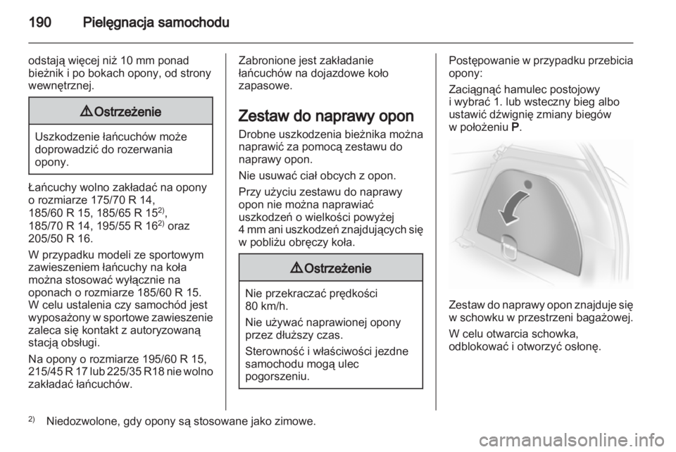 OPEL CORSA 2012.5  Instrukcja obsługi (in Polish) 