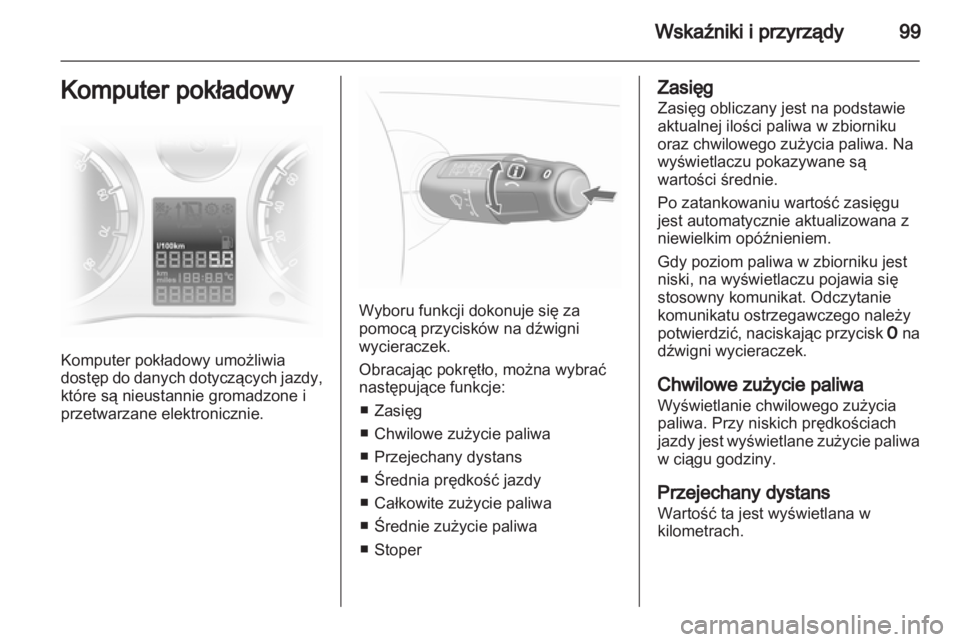 OPEL CORSA 2013  Instrukcja obsługi (in Polish) 
