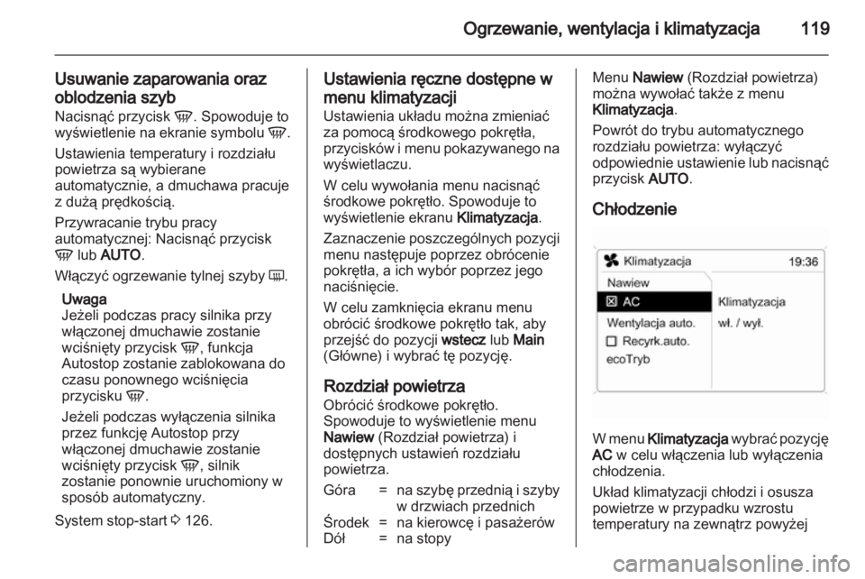 OPEL CORSA 2013  Instrukcja obsługi (in Polish) 