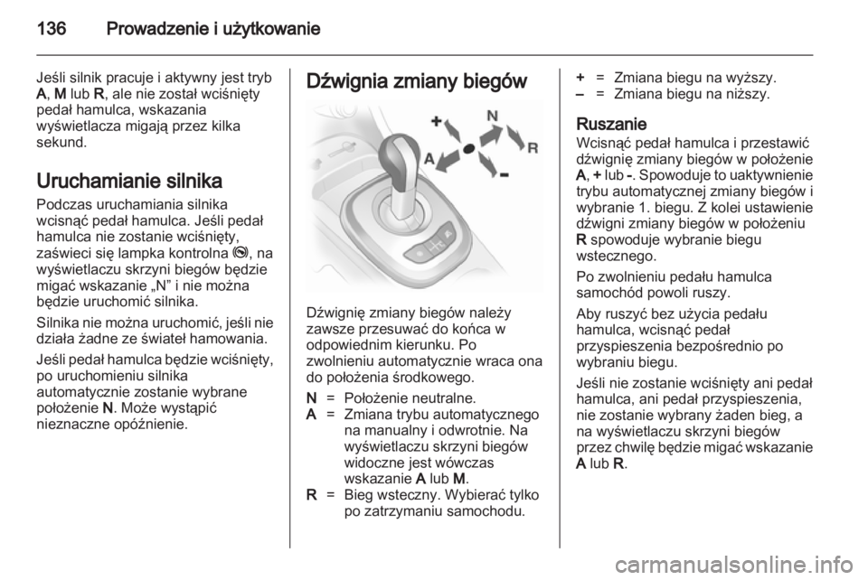 OPEL CORSA 2013  Instrukcja obsługi (in Polish) 