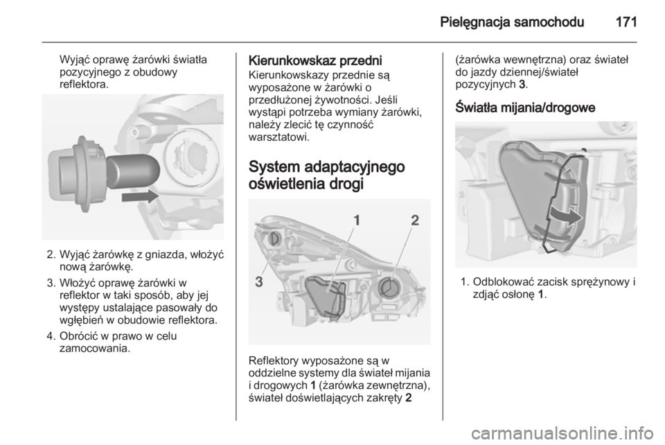 OPEL CORSA 2013  Instrukcja obsługi (in Polish) 