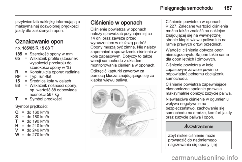 OPEL CORSA 2013  Instrukcja obsługi (in Polish) 
