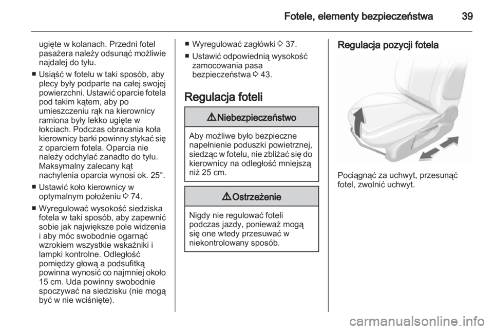 OPEL CORSA 2013  Instrukcja obsługi (in Polish) 