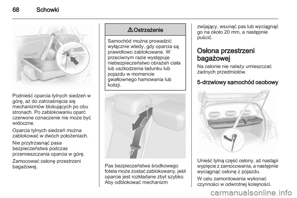OPEL CORSA 2013  Instrukcja obsługi (in Polish) 