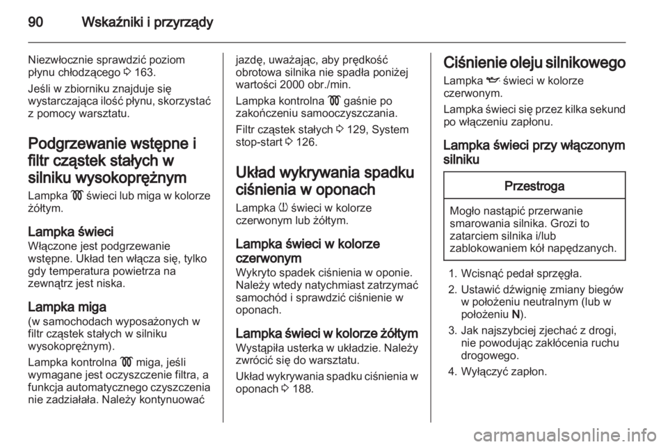 OPEL CORSA 2013  Instrukcja obsługi (in Polish) 