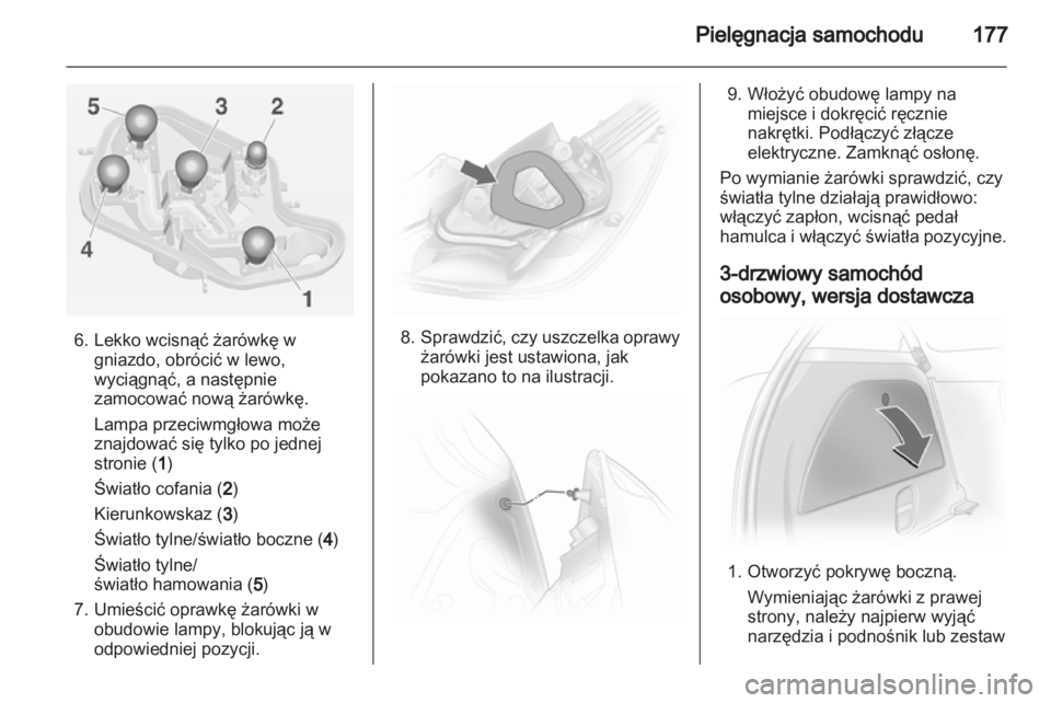 OPEL CORSA 2013.5  Instrukcja obsługi (in Polish) 