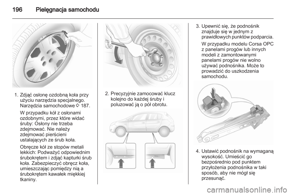 OPEL CORSA 2013.5  Instrukcja obsługi (in Polish) 