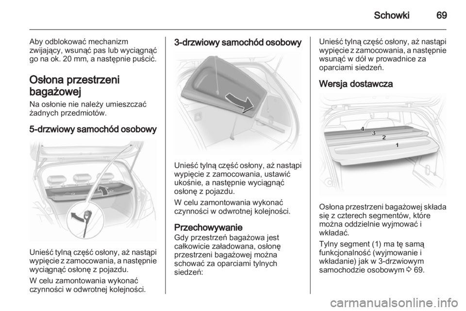 OPEL CORSA 2013.5  Instrukcja obsługi (in Polish) 