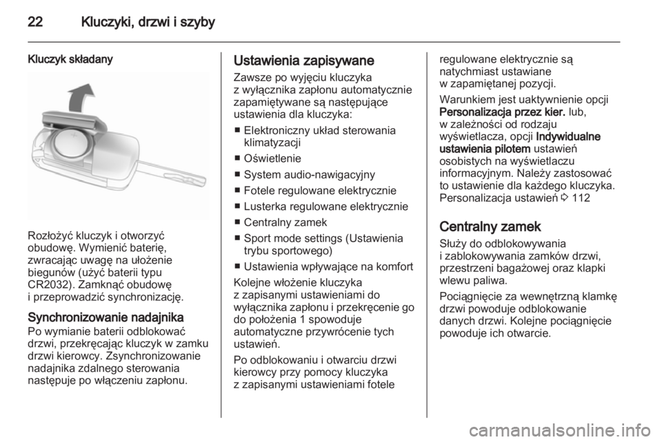 OPEL INSIGNIA 2010  Instrukcja obsługi (in Polish) 