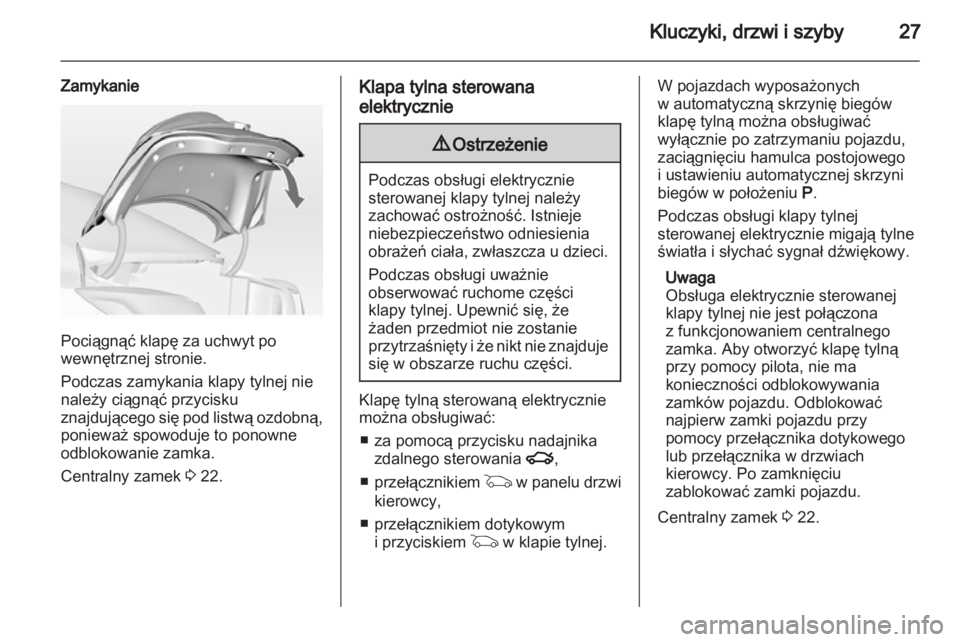 OPEL INSIGNIA 2010  Instrukcja obsługi (in Polish) 
