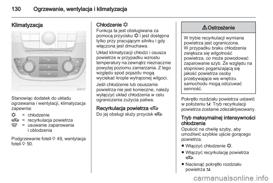 OPEL INSIGNIA 2010.5  Instrukcja obsługi (in Polish) 
