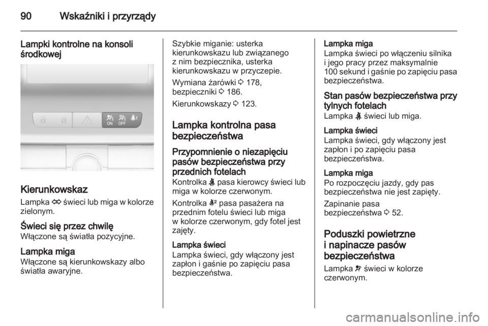 OPEL INSIGNIA 2010.5  Instrukcja obsługi (in Polish) 