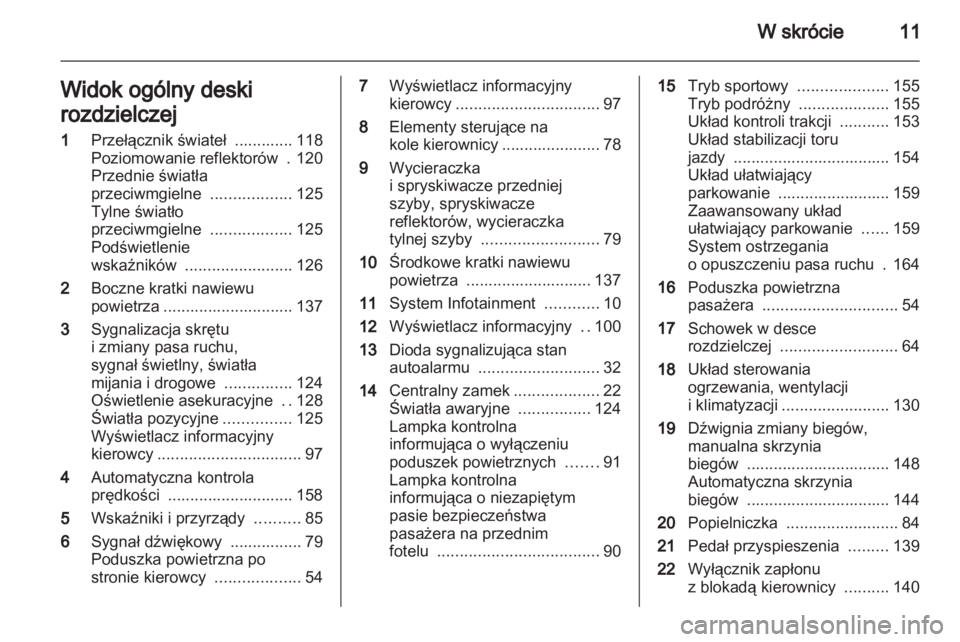 OPEL INSIGNIA 2011  Instrukcja obsługi (in Polish) 