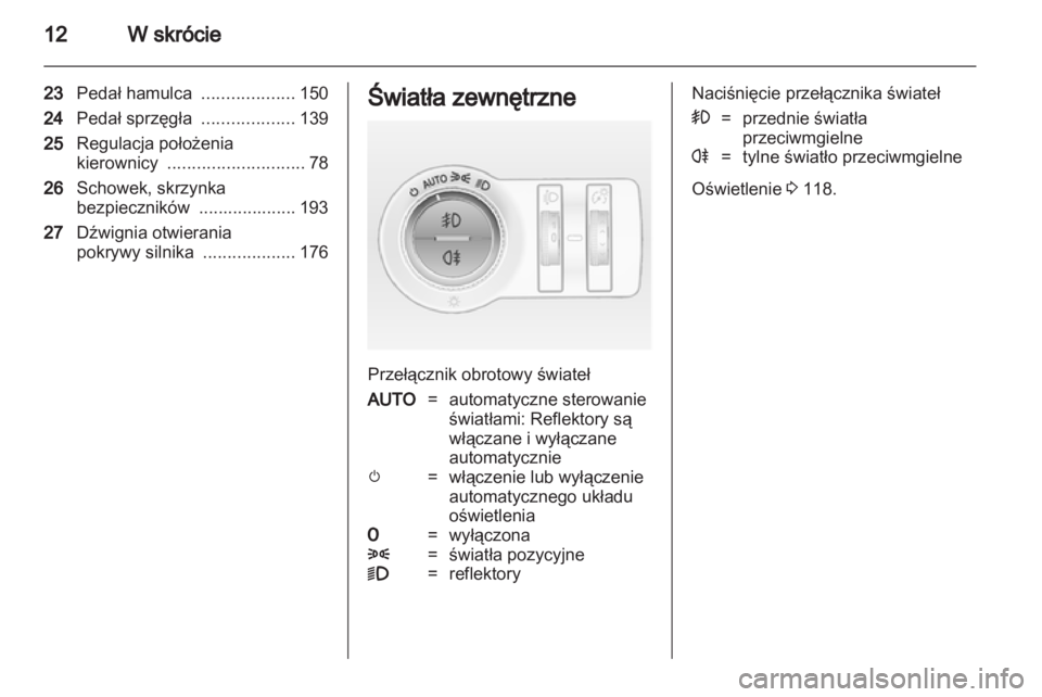 OPEL INSIGNIA 2011  Instrukcja obsługi (in Polish) 