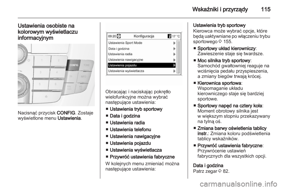 OPEL INSIGNIA 2011  Instrukcja obsługi (in Polish) 