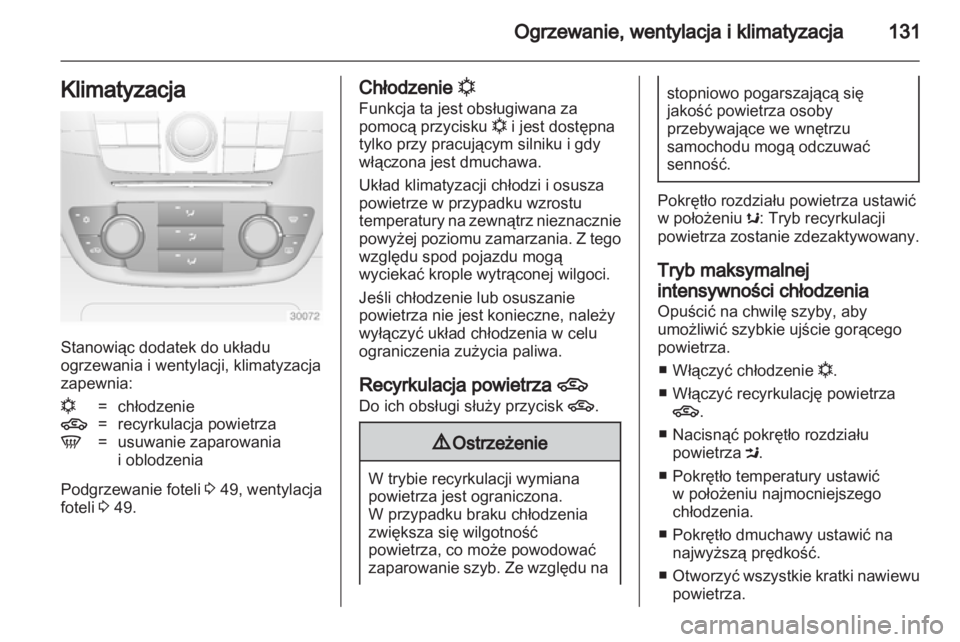 OPEL INSIGNIA 2011  Instrukcja obsługi (in Polish) 