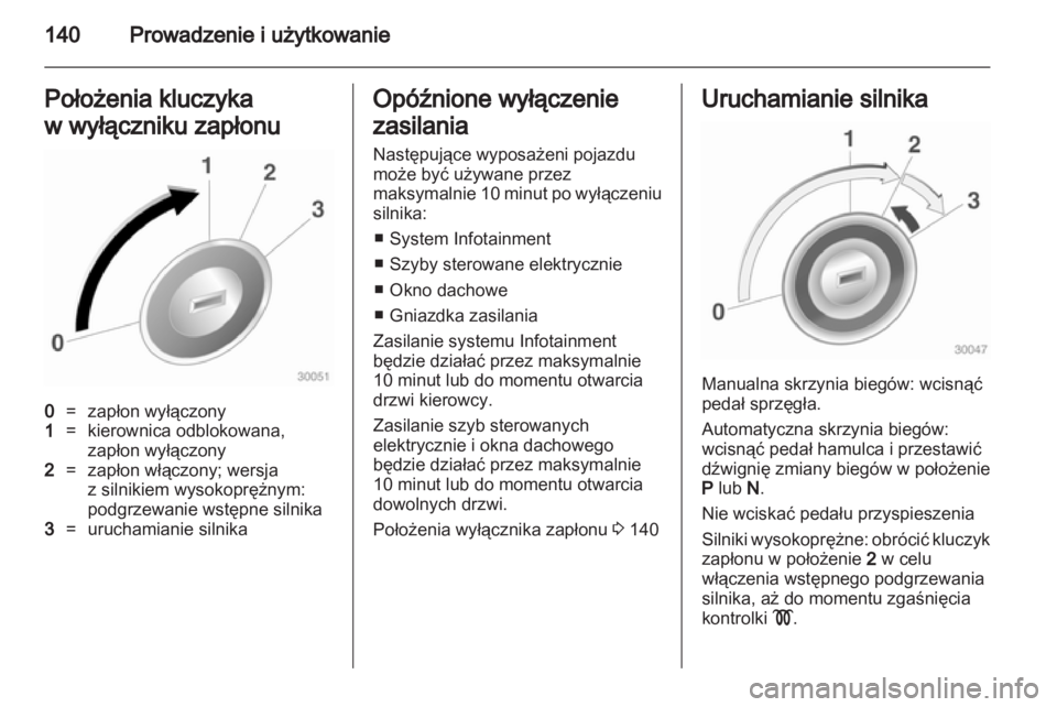 OPEL INSIGNIA 2011  Instrukcja obsługi (in Polish) 