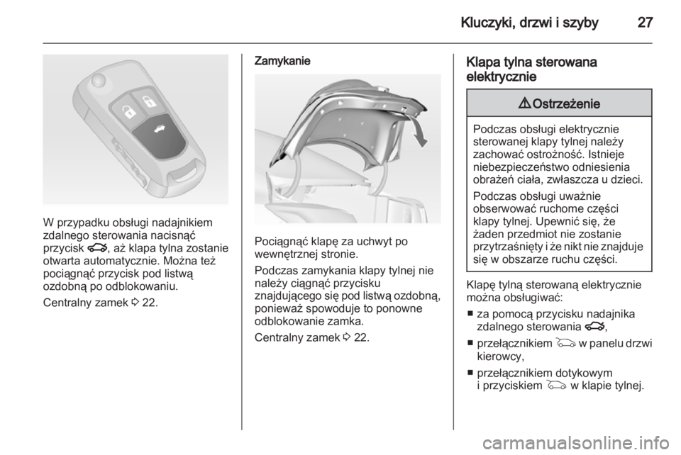 OPEL INSIGNIA 2011  Instrukcja obsługi (in Polish) 