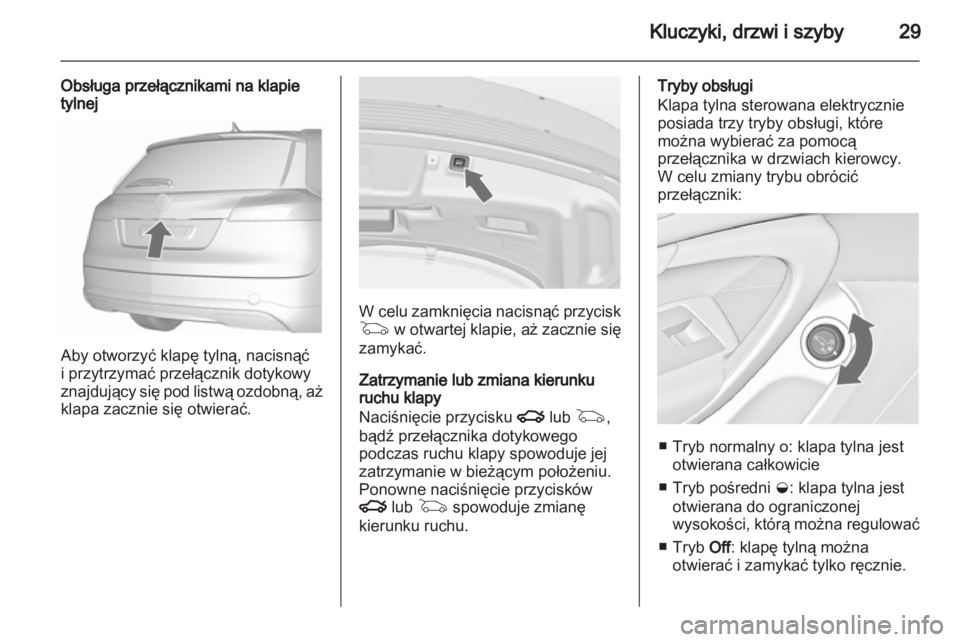 OPEL INSIGNIA 2011  Instrukcja obsługi (in Polish) 