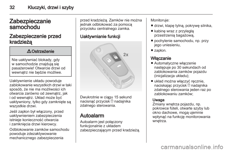 OPEL INSIGNIA 2011  Instrukcja obsługi (in Polish) 