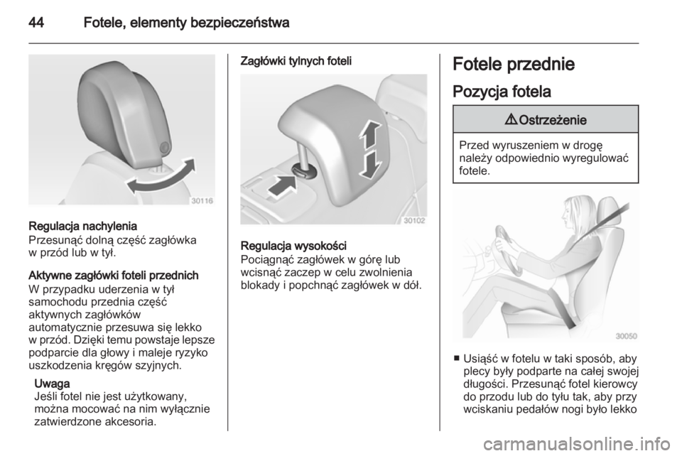 OPEL INSIGNIA 2011  Instrukcja obsługi (in Polish) 