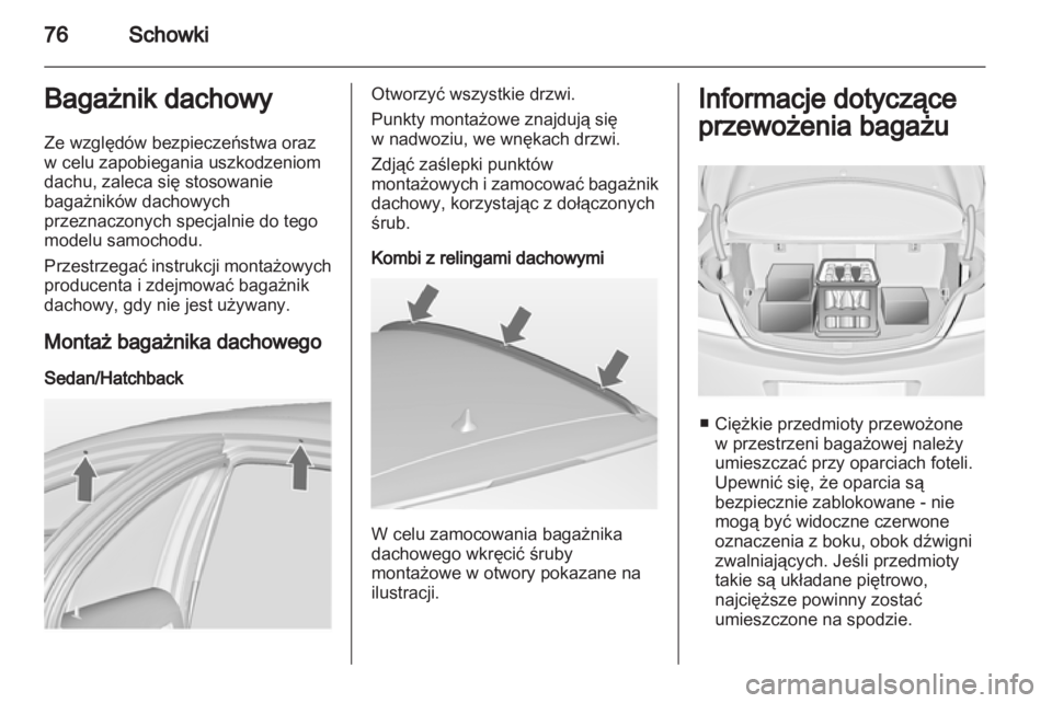 OPEL INSIGNIA 2011  Instrukcja obsługi (in Polish) 