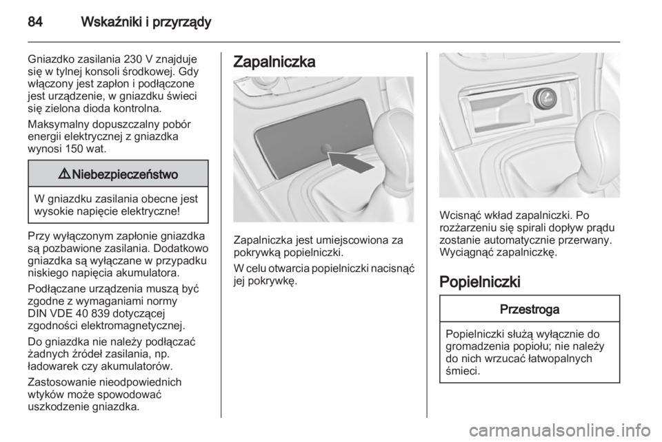 OPEL INSIGNIA 2011  Instrukcja obsługi (in Polish) 