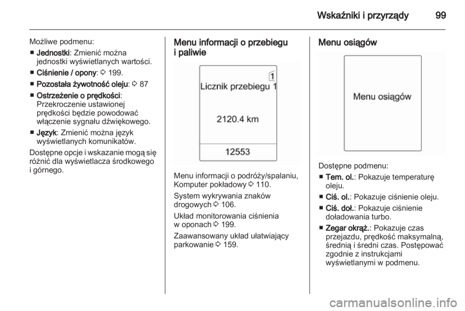 OPEL INSIGNIA 2011  Instrukcja obsługi (in Polish) 