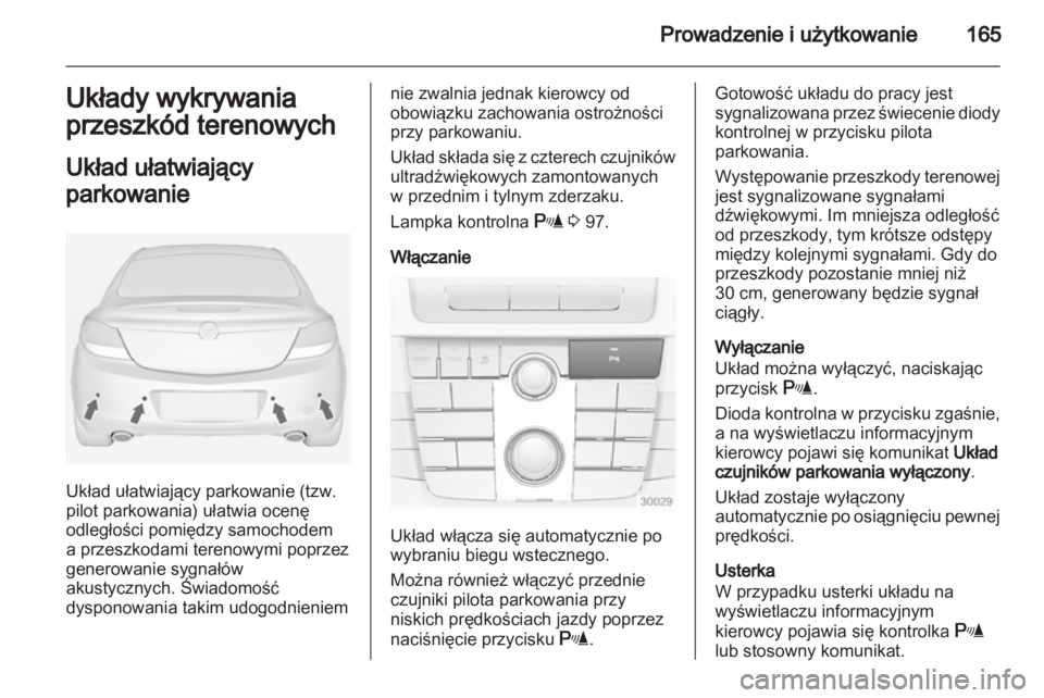 OPEL INSIGNIA 2011.5  Instrukcja obsługi (in Polish) 