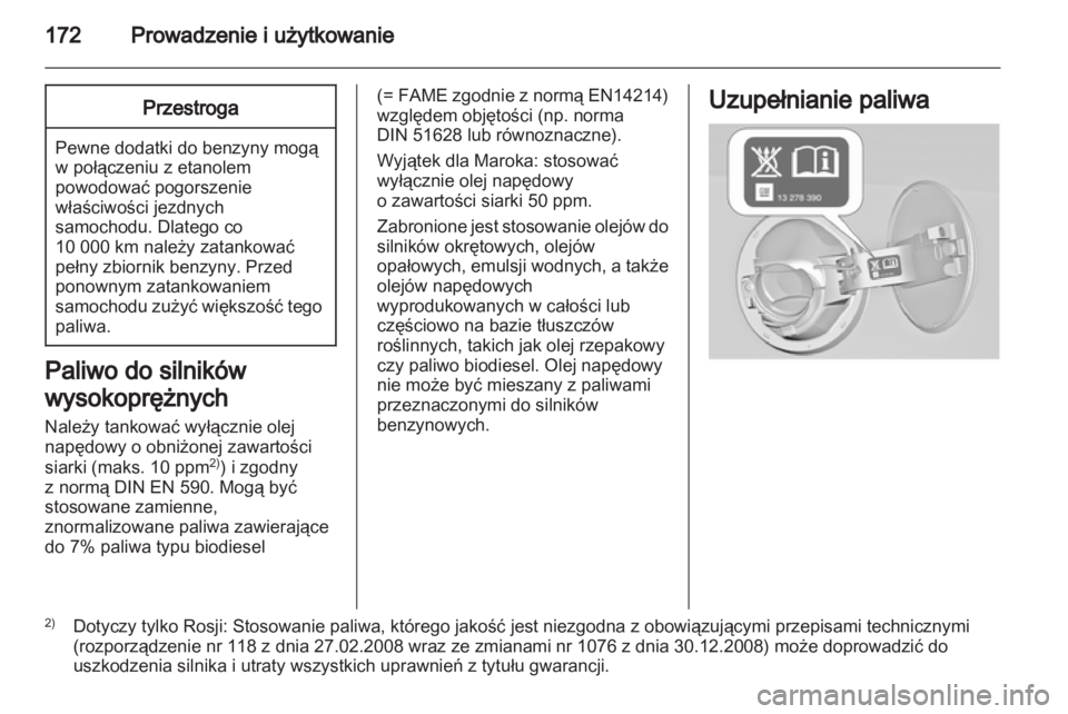 OPEL INSIGNIA 2011.5  Instrukcja obsługi (in Polish) 