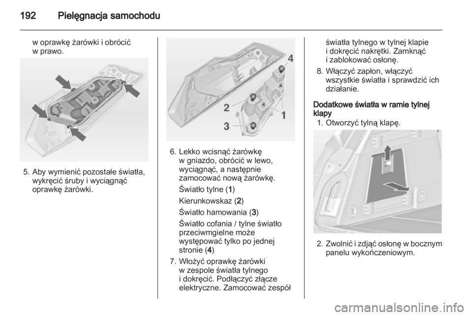 OPEL INSIGNIA 2011.5  Instrukcja obsługi (in Polish) 