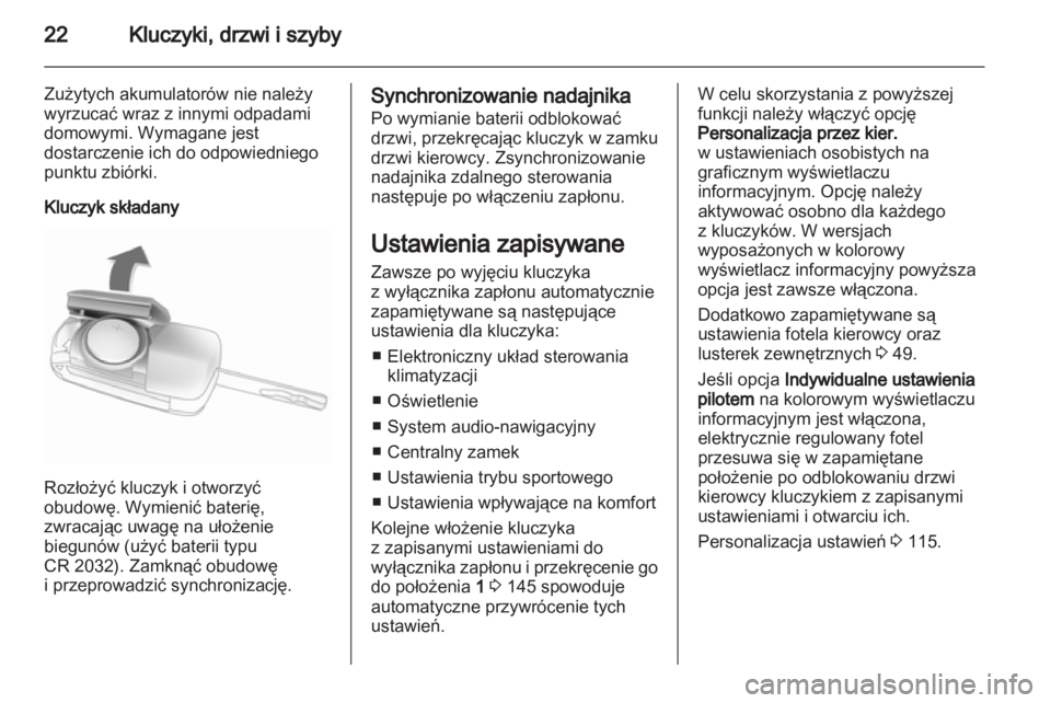 OPEL INSIGNIA 2011.5  Instrukcja obsługi (in Polish) 