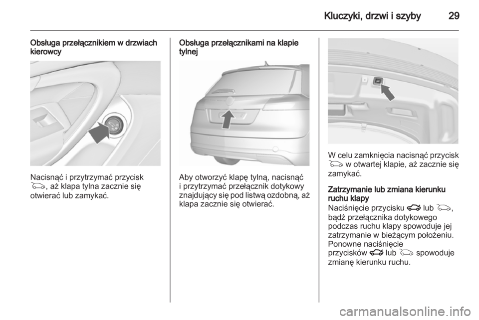 OPEL INSIGNIA 2011.5  Instrukcja obsługi (in Polish) 