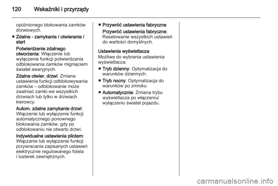 OPEL INSIGNIA 2012  Instrukcja obsługi (in Polish) 