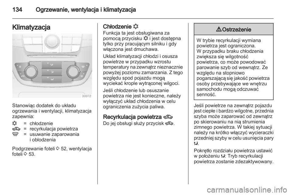 OPEL INSIGNIA 2012  Instrukcja obsługi (in Polish) 