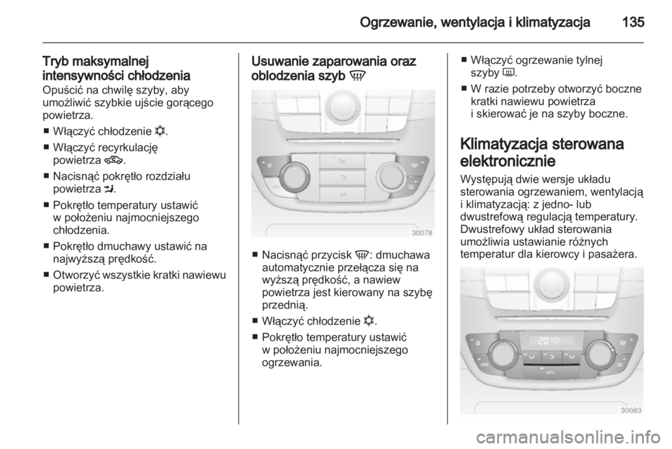 OPEL INSIGNIA 2012  Instrukcja obsługi (in Polish) 